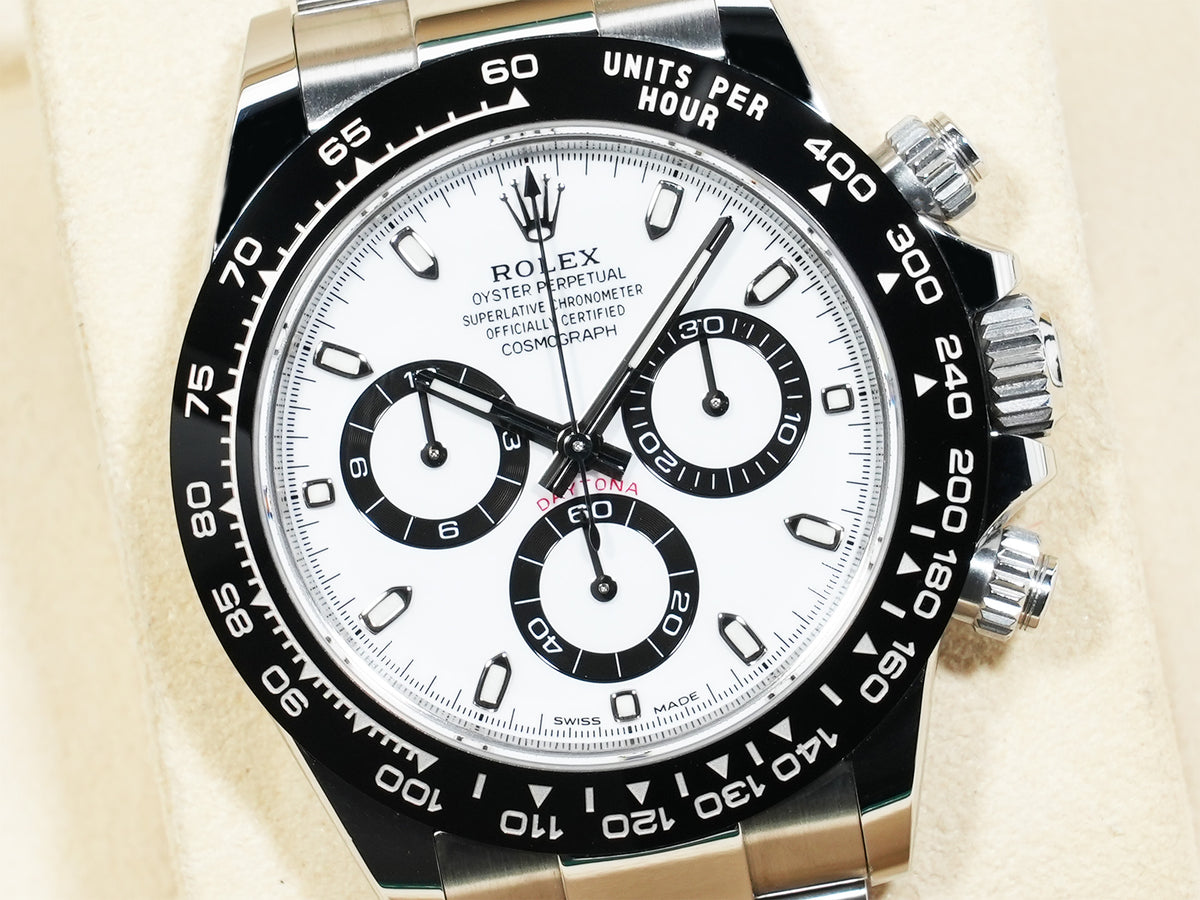 ロレックス デイトナ Ref.116500LN ステンレススチール ホワイト文字盤 中古 o3uom2h9