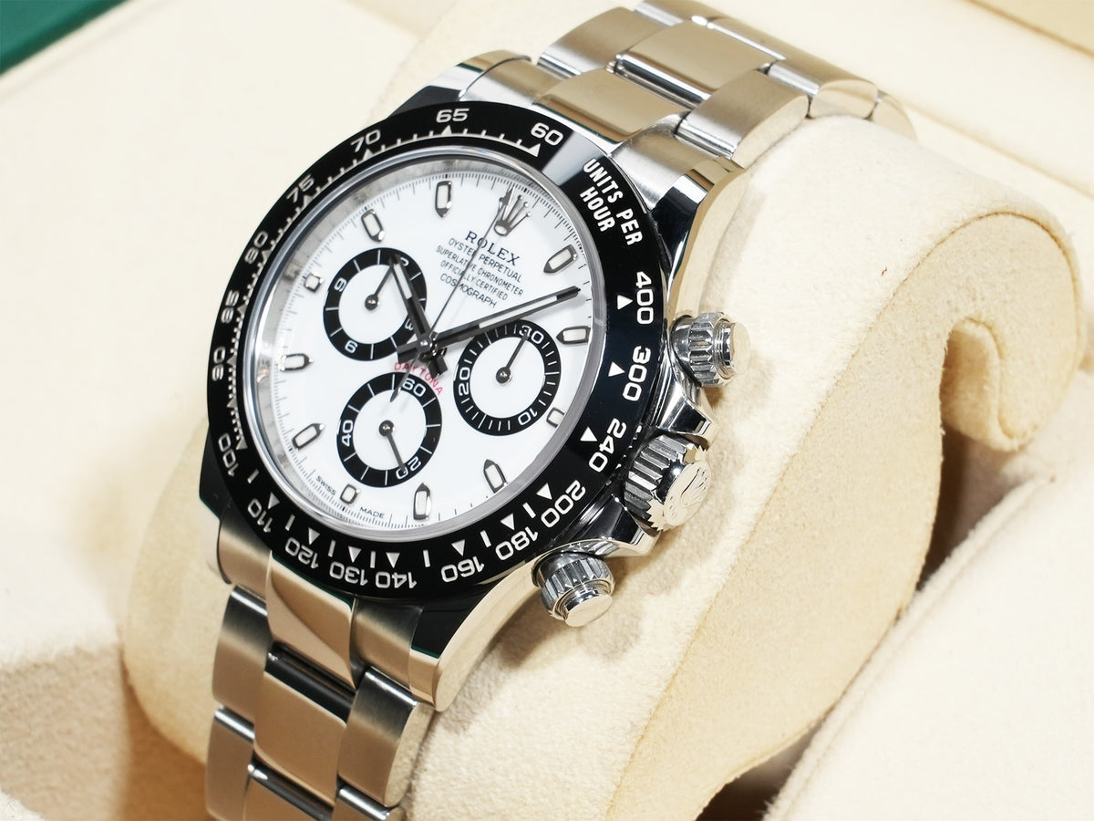 ロレックス デイトナ Ref.116500LN ステンレススチール ホワイト文字盤 中古 o3uom2h9