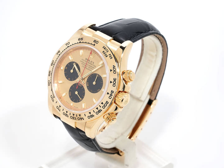 ロレックス デイトナ Ref.116518 イエローゴールド シャンパン文字盤 中古 sdny62ow