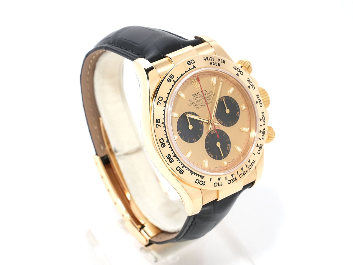 ロレックス デイトナ Ref.116518 イエローゴールド シャンパン文字盤 中古 sdny62ow