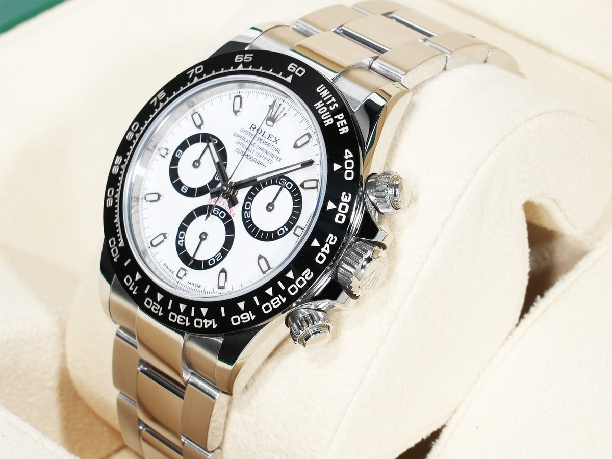 ロレックス デイトナ Ref.116500LN ステンレススチール ホワイト文字盤 中古 pfutfw35