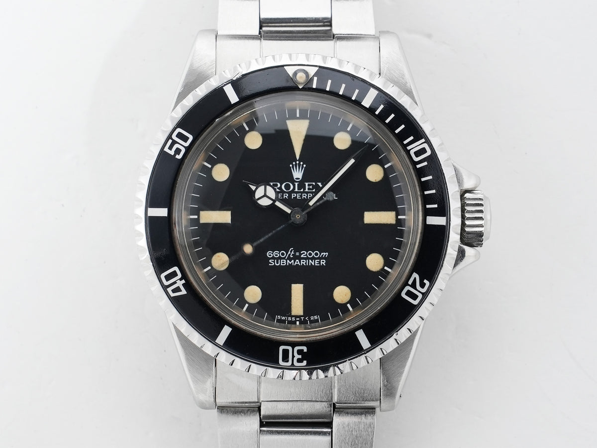 ロレックス サブマリーナー Ref.5513 ステンレススチール ブラック文字盤 中古 ecndfsnn