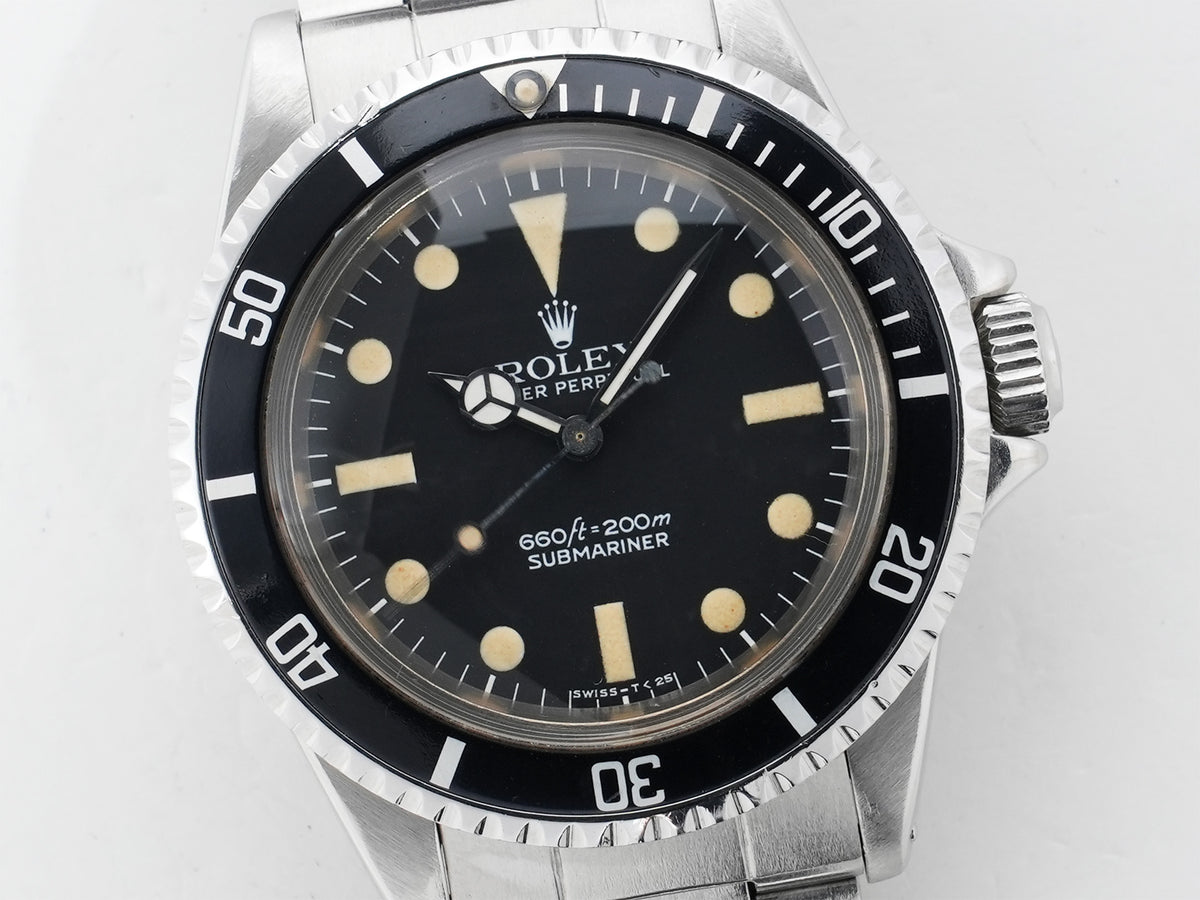 ロレックス サブマリーナー Ref.5513 ステンレススチール ブラック文字盤 中古 ecndfsnn