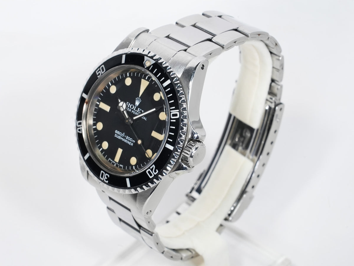 ロレックス サブマリーナー Ref.5513 ステンレススチール ブラック文字盤 中古 ecndfsnn