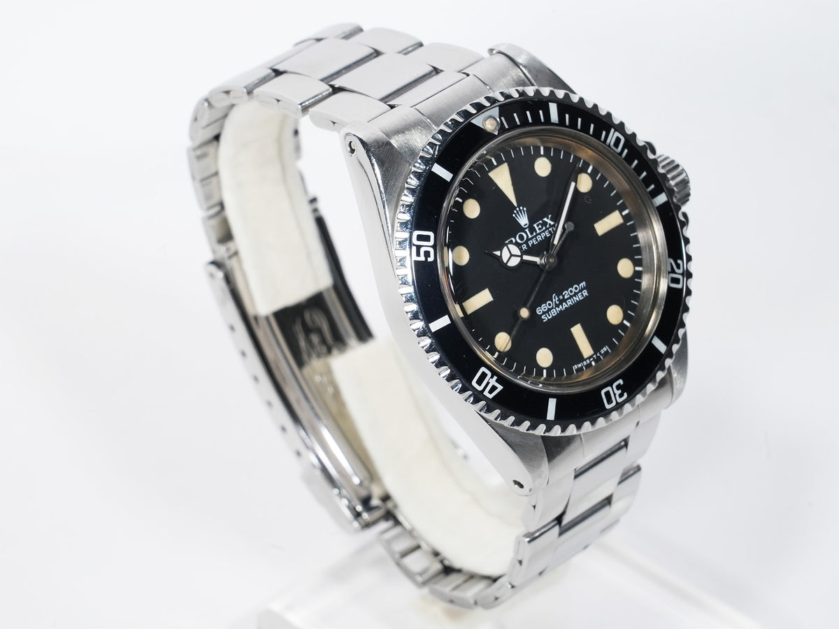 ロレックス サブマリーナー Ref.5513 ステンレススチール ブラック文字盤 中古 ecndfsnn