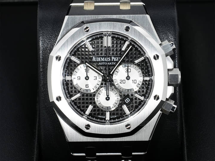 オーデマピゲ ロイヤルオーク クロノグラフ Ref.26331ST.OO.1220ST.02 ステンレススチール ブラック文字盤 美品 r6gq8pot