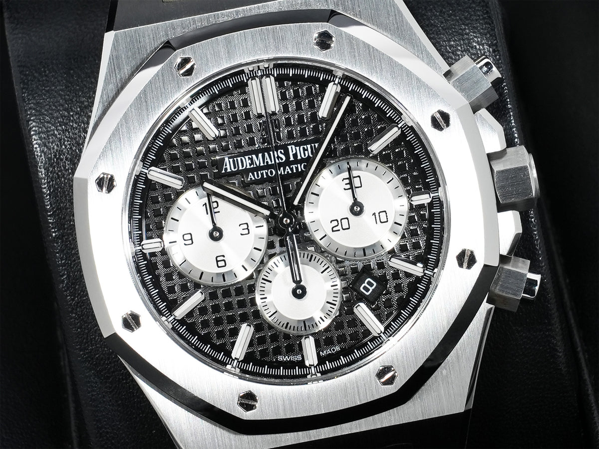 オーデマピゲ ロイヤルオーク クロノグラフ Ref.26331ST.OO.1220ST.02 ステンレススチール ブラック文字盤 美品 r6gq8pot
