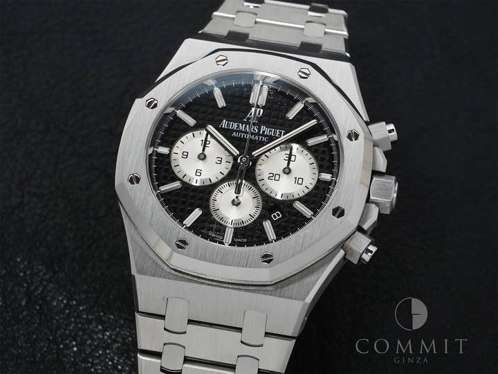 オーデマピゲ ロイヤルオーク クロノグラフ Ref.26331ST.OO.1220ST.02 ステンレススチール ブラック文字盤 美品 r6gq8pot