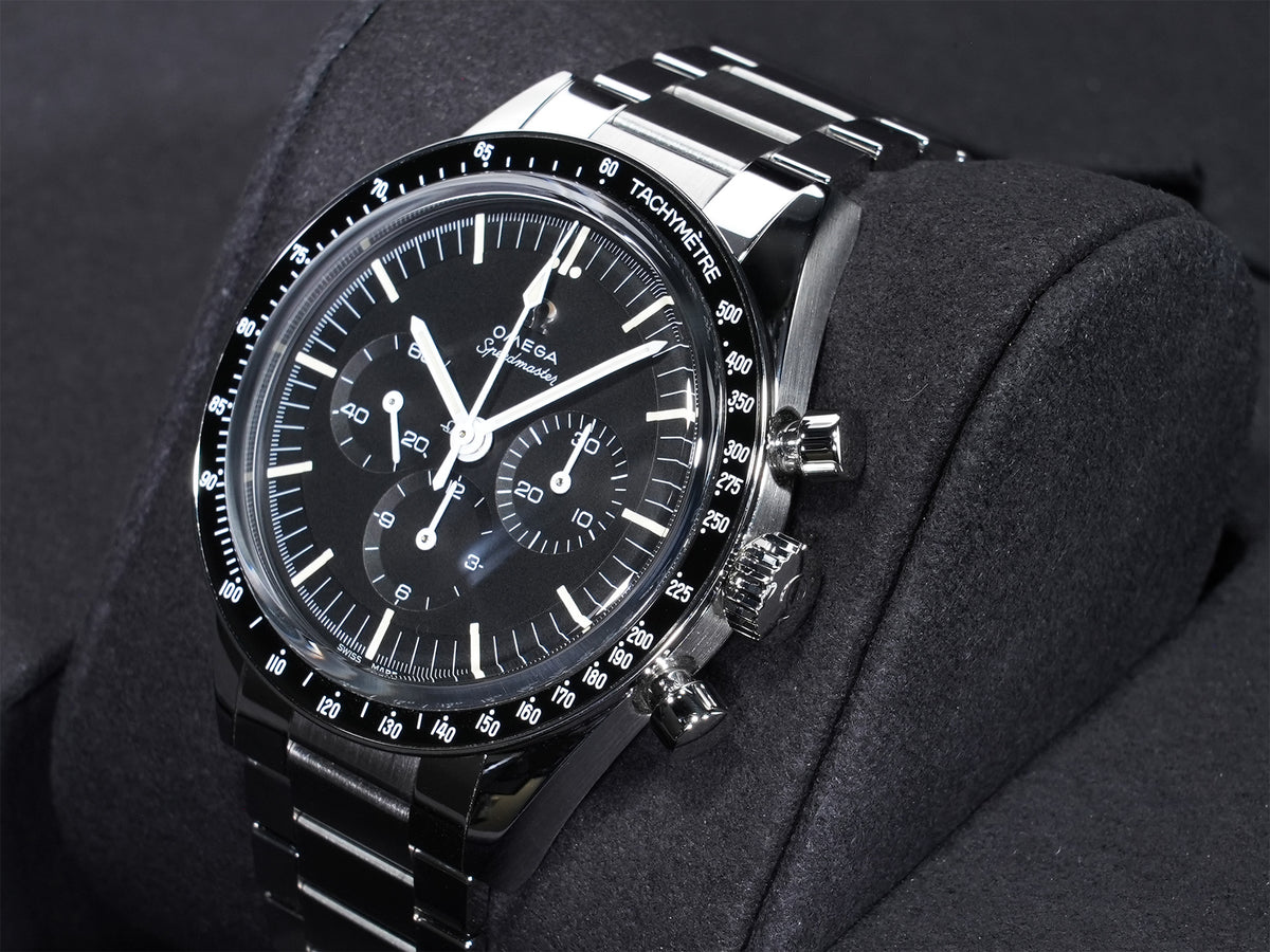 OMEGA Speedmaster Calibre 321 Chronograph 39.7MM Ref.311.30.40.30.01.001 Stainless Steel Black Dial Excellent Condition 78idw9yt