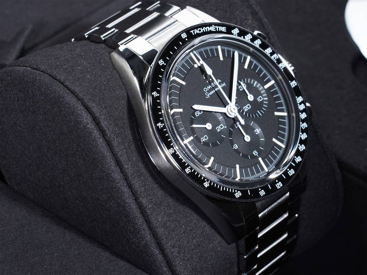 OMEGA Speedmaster Calibre 321 Chronograph 39.7MM Ref.311.30.40.30.01.001 Stainless Steel Black Dial Excellent Condition 78idw9yt