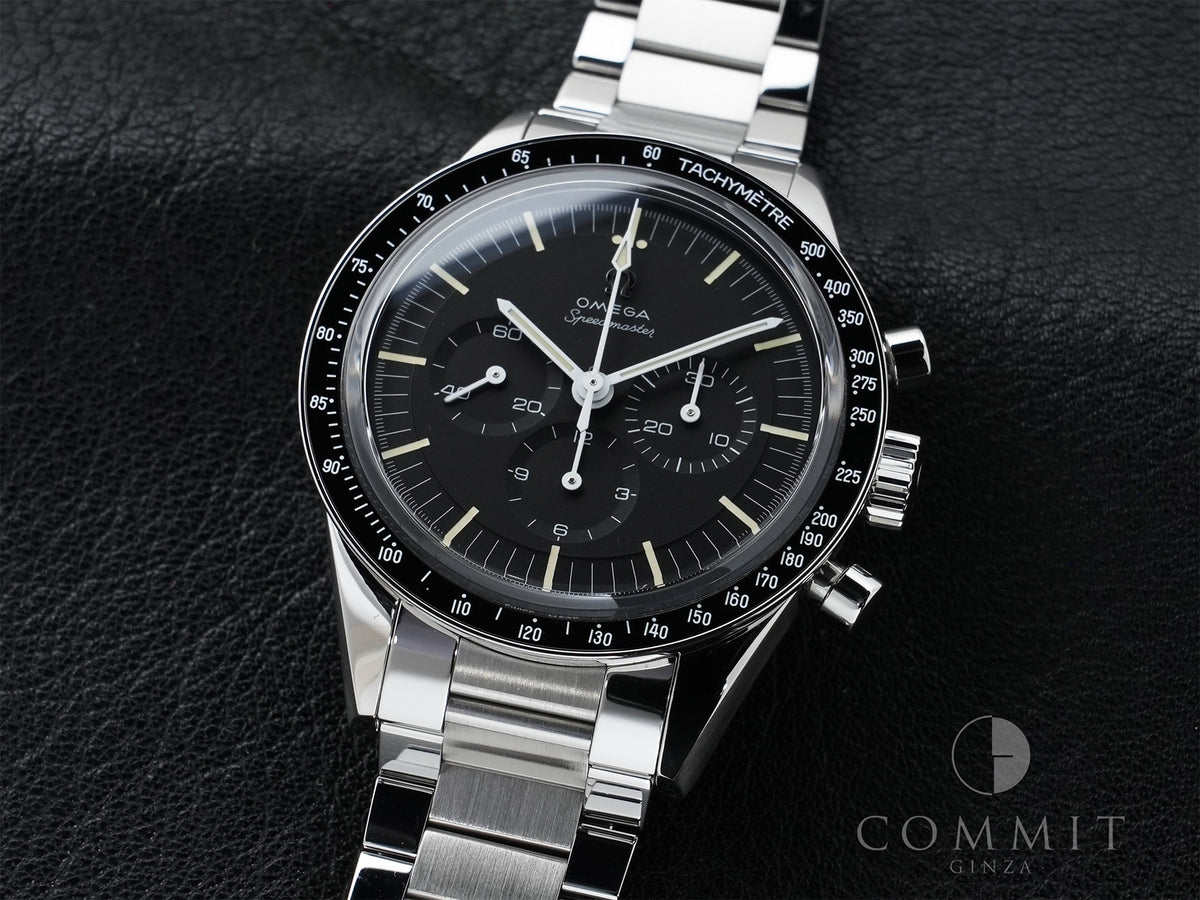 OMEGA Speedmaster Calibre 321 Chronograph 39.7MM Ref.311.30.40.30.01.001 Stainless Steel Black Dial Excellent Condition 78idw9yt