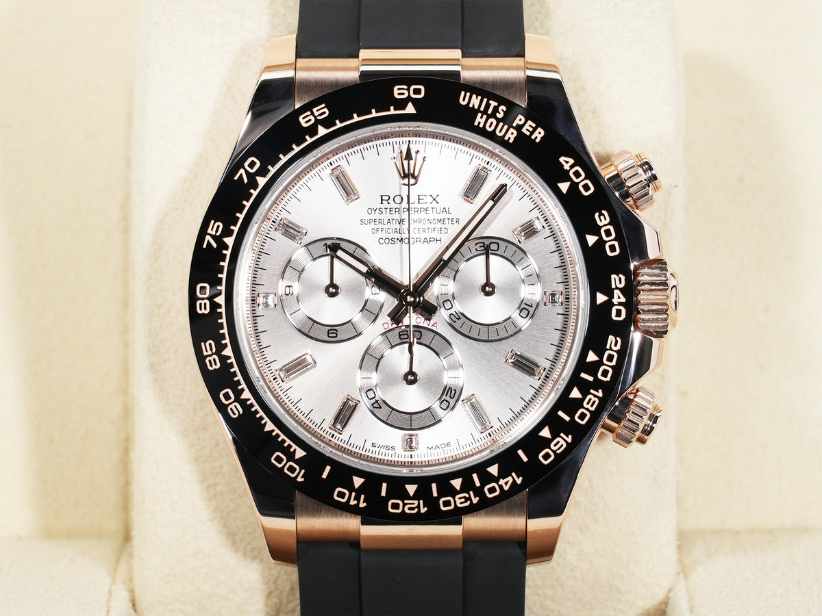 ロレックス デイトナ Ref.116515LNA エバーローズゴールド サンダストx11Pダイヤ文字盤 美中古 xkq8uu9g