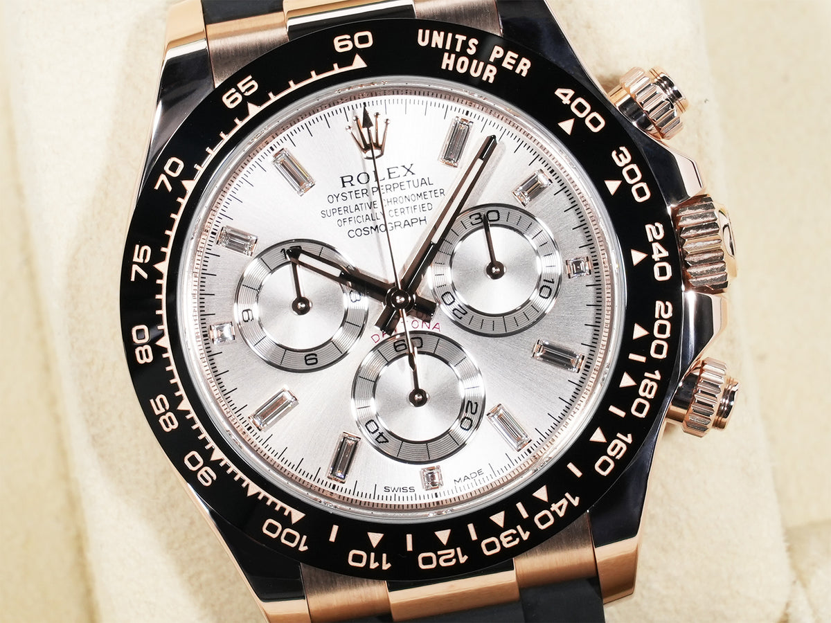 ロレックス デイトナ Ref.116515LNA エバーローズゴールド サンダストx11Pダイヤ文字盤 美中古 xkq8uu9g