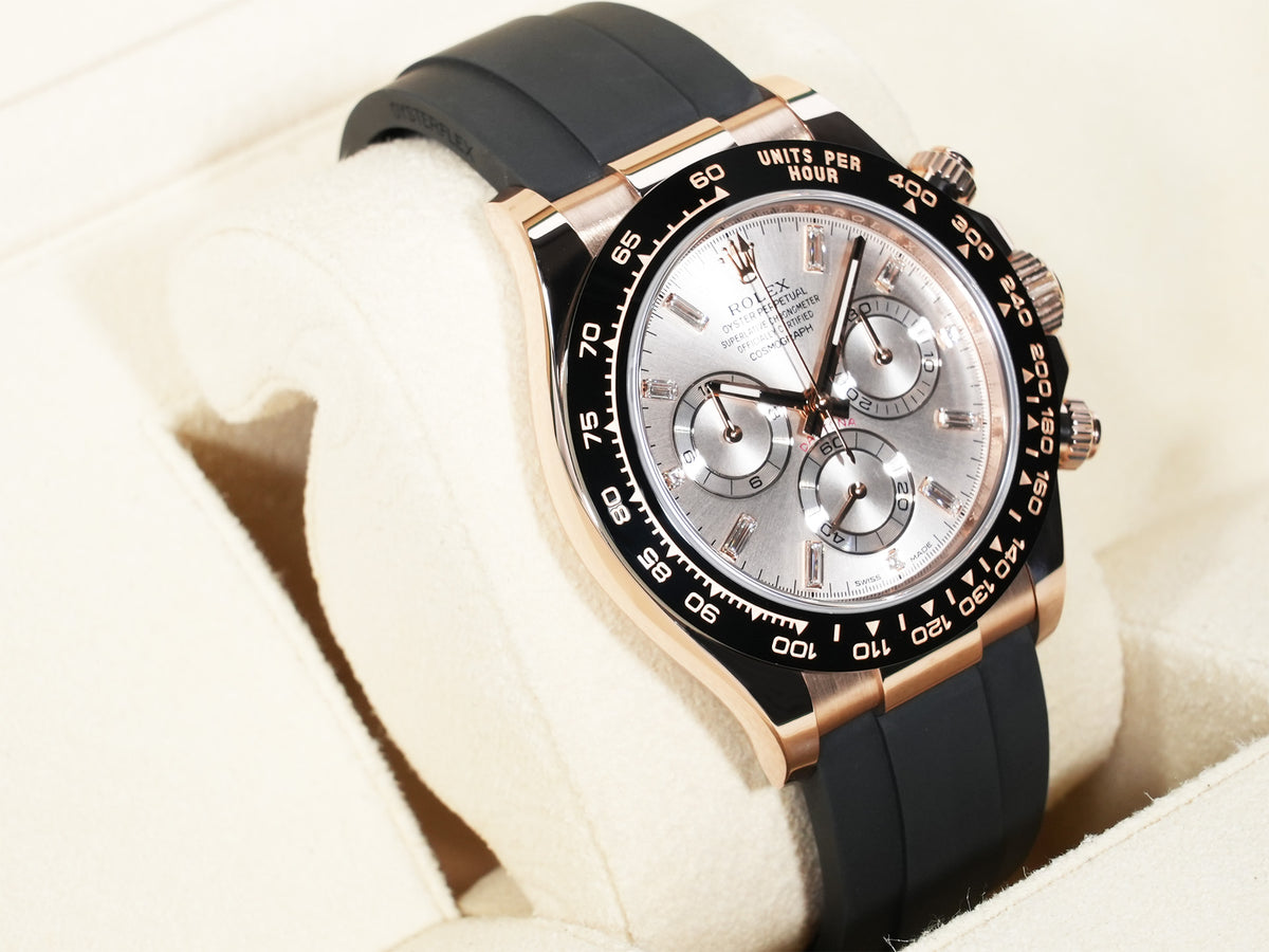 ロレックス デイトナ Ref.116515LNA エバーローズゴールド サンダストx11Pダイヤ文字盤 美中古 xkq8uu9g