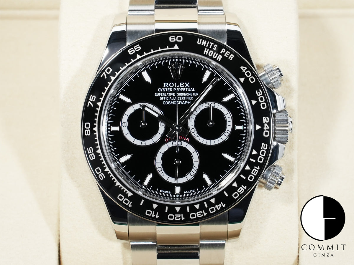 ロレックス デイトナ Ref.126500LN ステンレススチール ブラック文字盤 中古 c6hc2woo