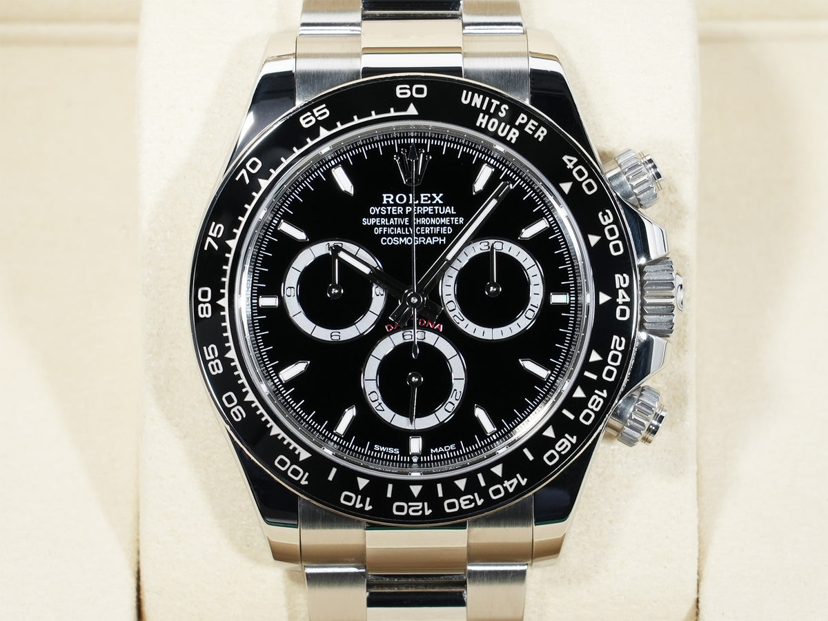 ロレックス デイトナ Ref.126500LN ステンレススチール ブラック文字盤 中古 c6hc2woo