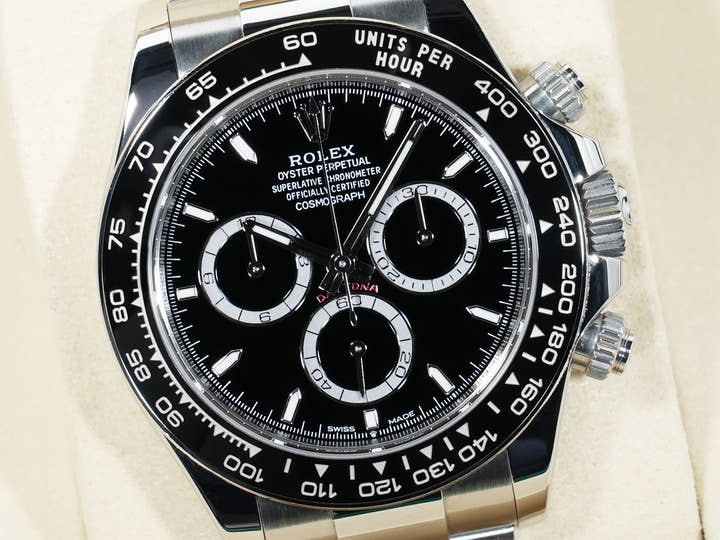 ロレックス デイトナ Ref.126500LN ステンレススチール ブラック文字盤 中古 c6hc2woo