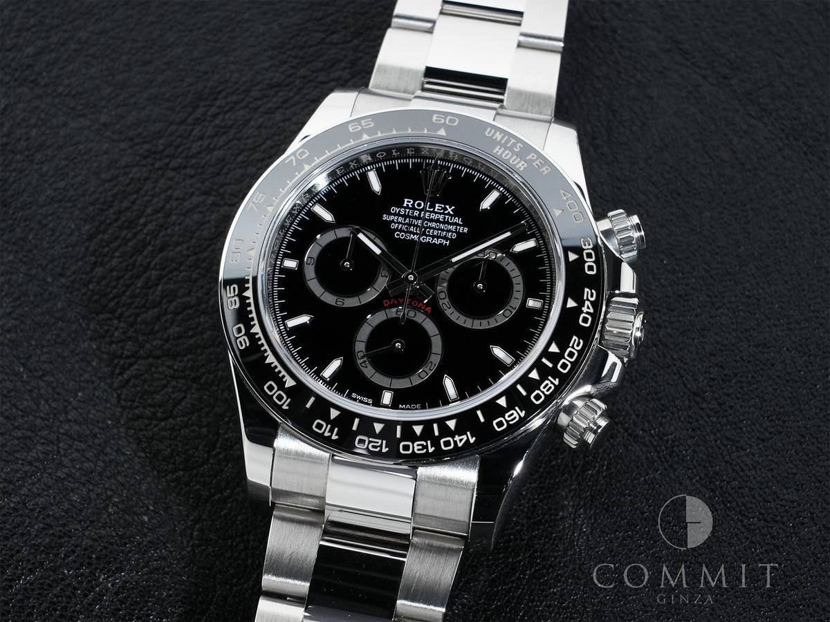 ロレックス デイトナ Ref.126500LN ステンレススチール ブラック文字盤 中古 c6hc2woo