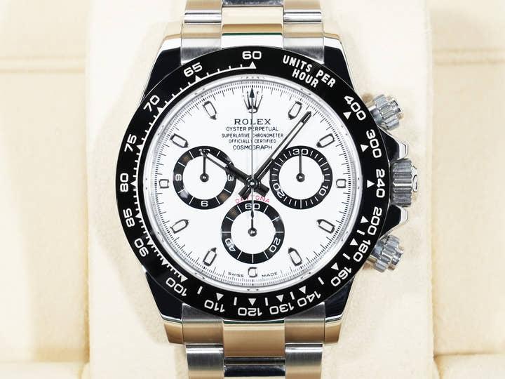 ロレックス デイトナ Ref.116500LN ステンレススチール ホワイト文字盤 中古 yscgym3e
