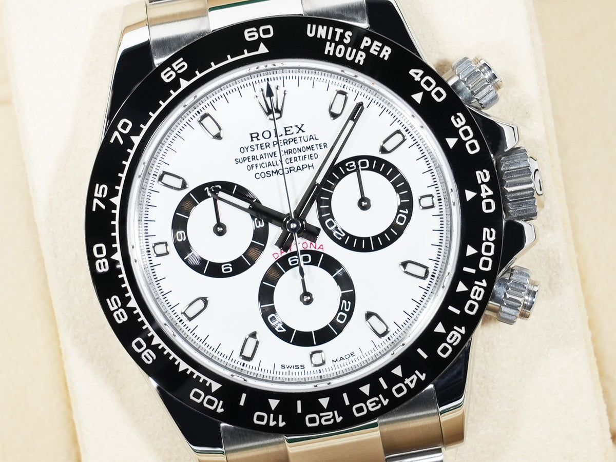 ロレックス デイトナ Ref.116500LN ステンレススチール ホワイト文字盤 中古 yscgym3e