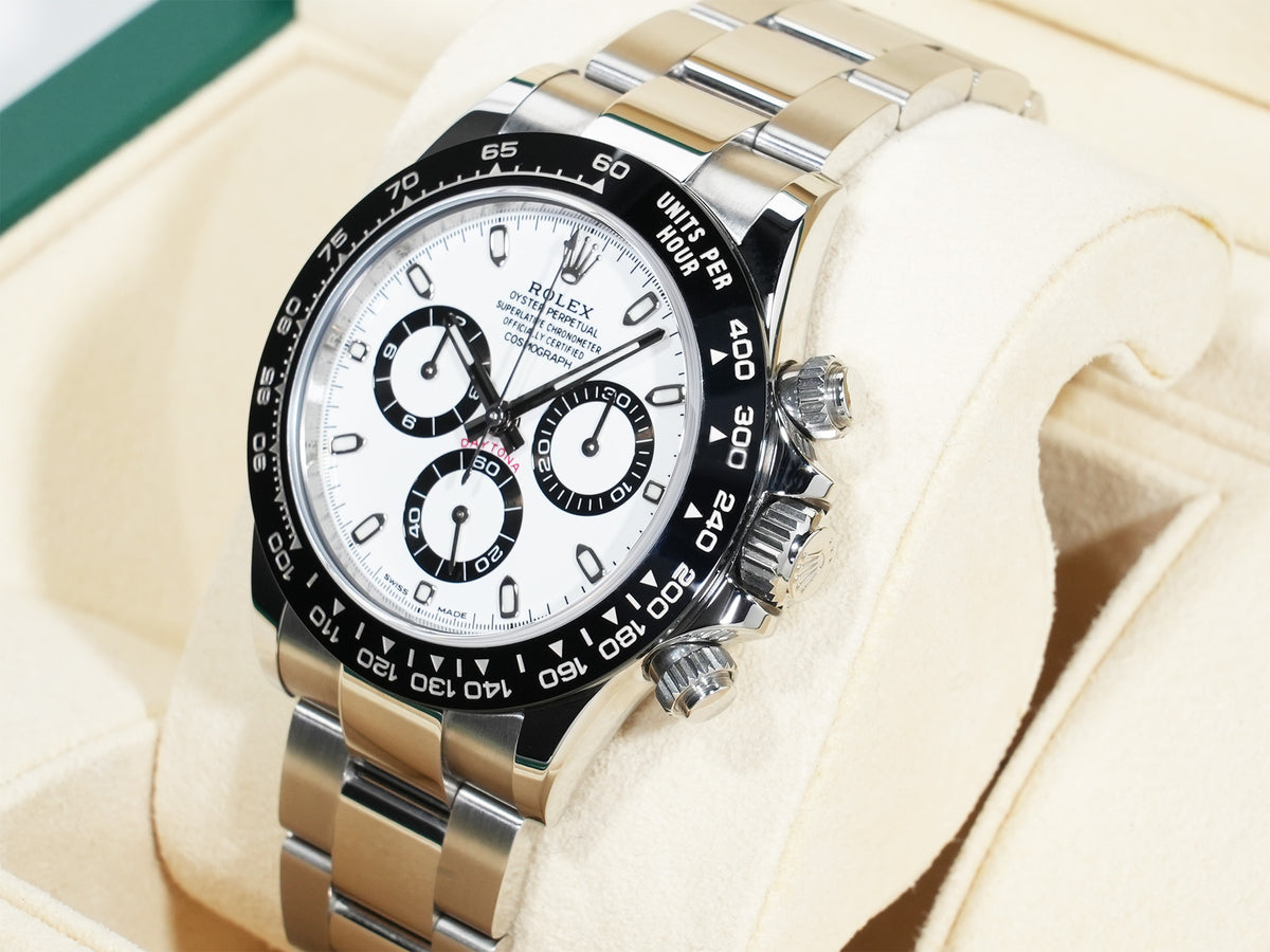 ロレックス デイトナ Ref.116500LN ステンレススチール ホワイト文字盤 中古 yscgym3e