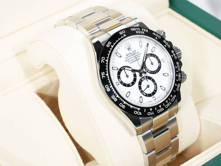 ロレックス デイトナ Ref.116500LN ステンレススチール ホワイト文字盤 中古 yscgym3e
