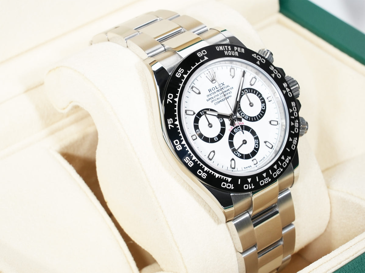 ロレックス デイトナ Ref.116500LN ステンレススチール ホワイト文字盤 中古 yscgym3e