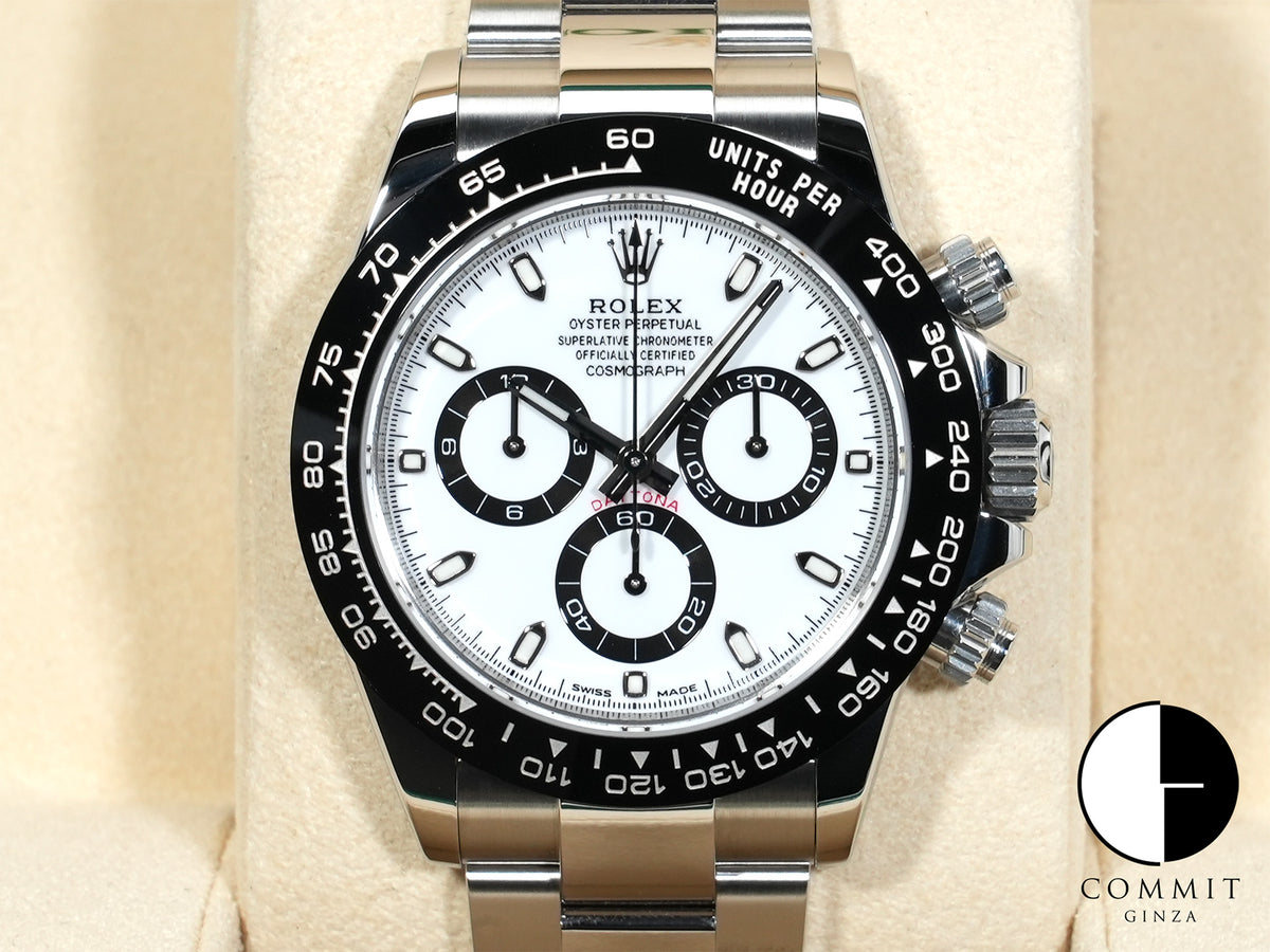 ロレックス デイトナ Ref.116500LN ステンレススチール ホワイト文字盤 美中古 5amexjvb