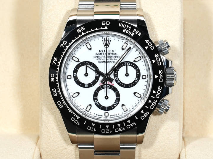 ロレックス デイトナ Ref.116500LN ステンレススチール ホワイト文字盤 美中古 5amexjvb
