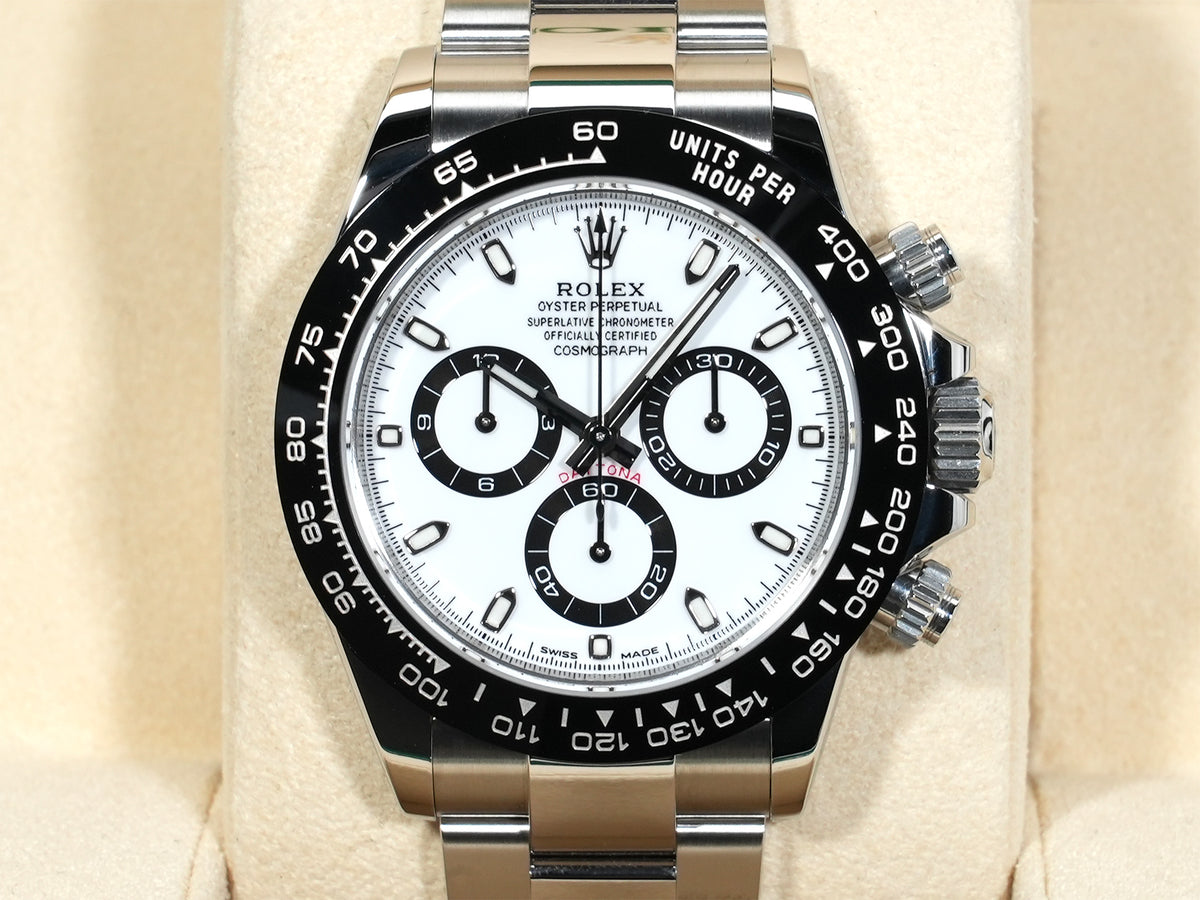 ロレックス デイトナ Ref.116500LN ステンレススチール ホワイト文字盤 美中古 5amexjvb