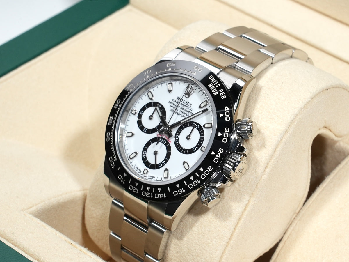 ロレックス デイトナ Ref.116500LN ステンレススチール ホワイト文字盤 美中古 5amexjvb