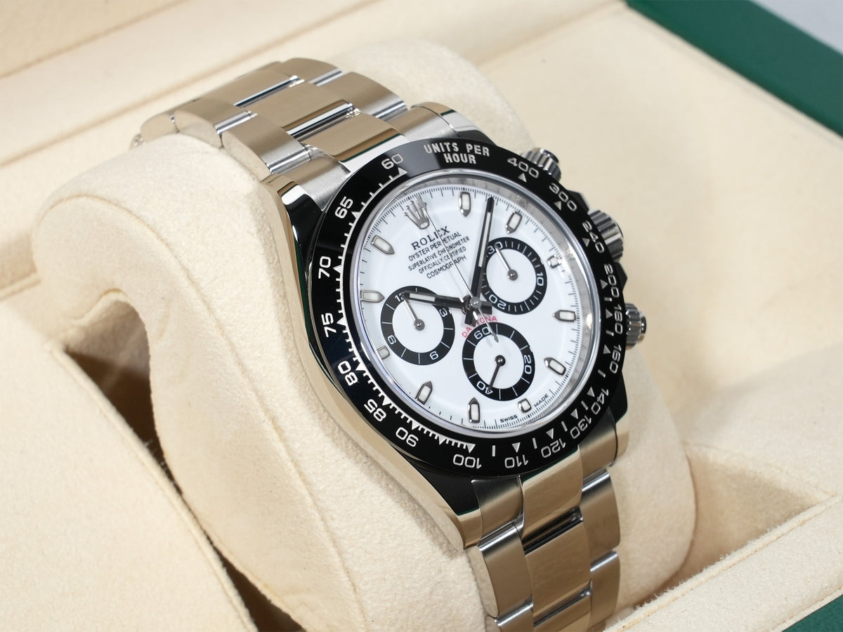 ロレックス デイトナ Ref.116500LN ステンレススチール ホワイト文字盤 美中古 5amexjvb