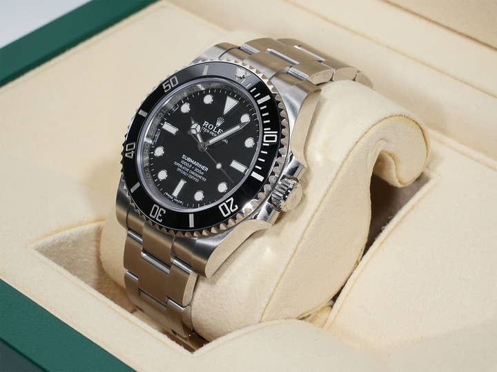ロレックス サブマリーナー ノンデイト Ref.114060 ステンレススチール ブラック文字盤 中古 6r9attp6
