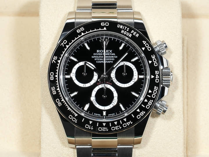 ロレックス デイトナ Ref.126500LN ステンレススチール ブラック文字盤 中古 22jsakie
