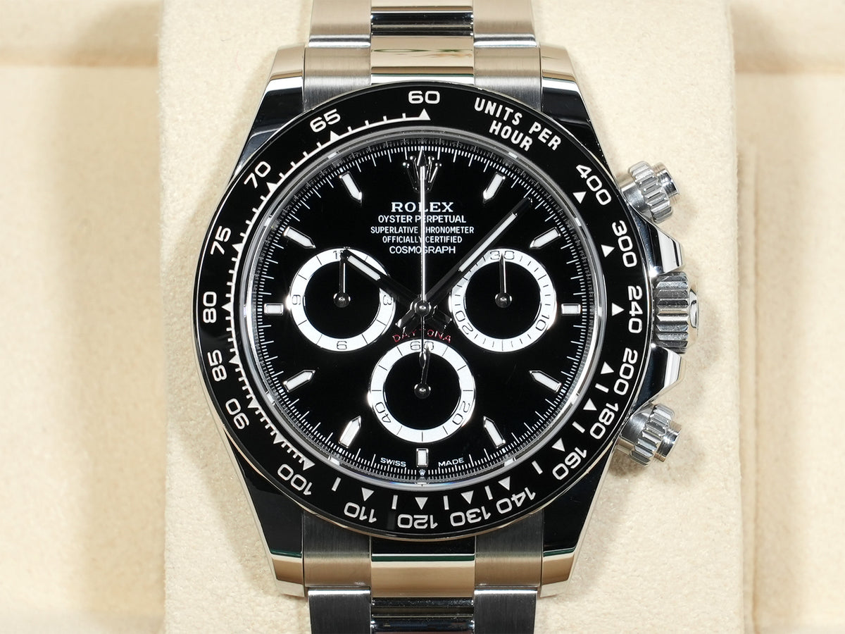 ロレックス デイトナ Ref.126500LN ステンレススチール ブラック文字盤 中古 22jsakie