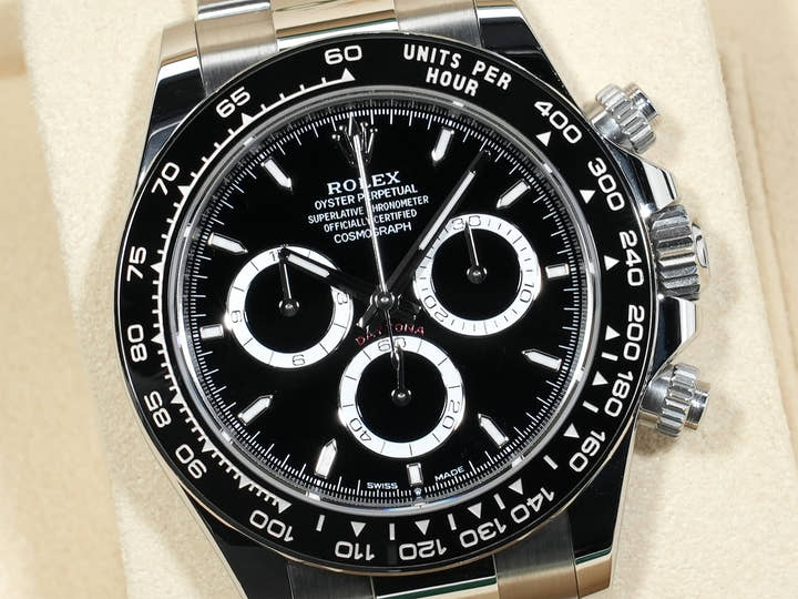 ロレックス デイトナ Ref.126500LN ステンレススチール ブラック文字盤 中古 22jsakie