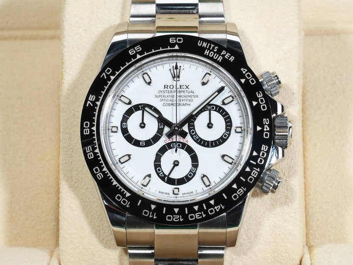 ロレックス デイトナ Ref.116500LN ステンレススチール ホワイト文字盤 中古 sgow8juz
