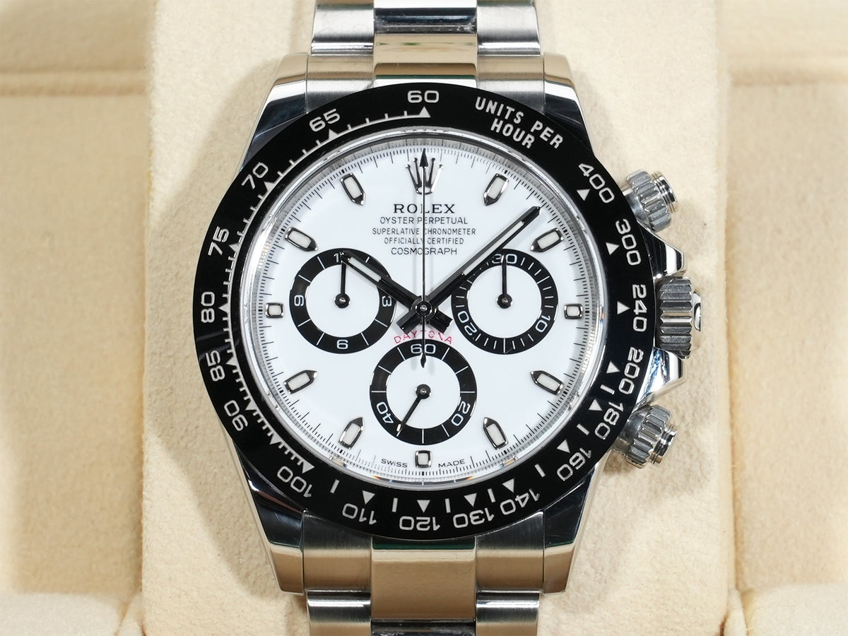ロレックス デイトナ Ref.116500LN ステンレススチール ホワイト文字盤 中古 sgow8juz