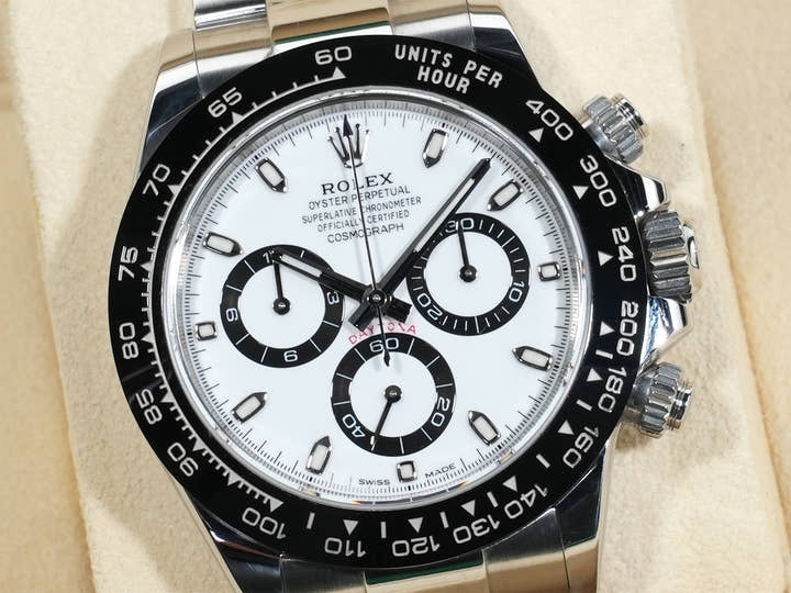 ロレックス デイトナ Ref.116500LN ステンレススチール ホワイト文字盤 中古 sgow8juz
