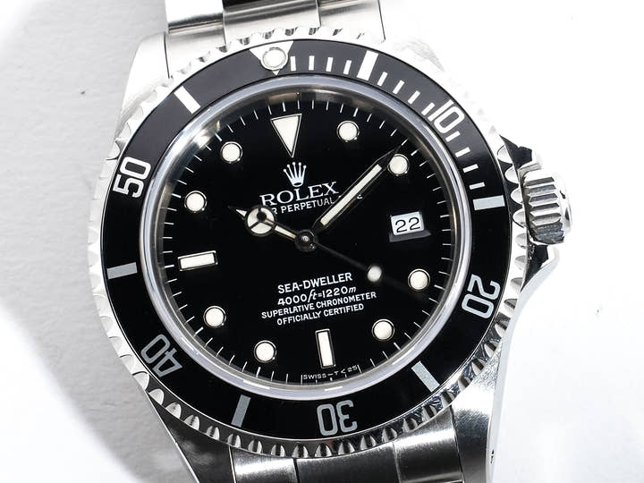 ロレックス シードゥエラー Ref.16600 ステンレススチール ブラック文字盤 中古 p7xcj9xw