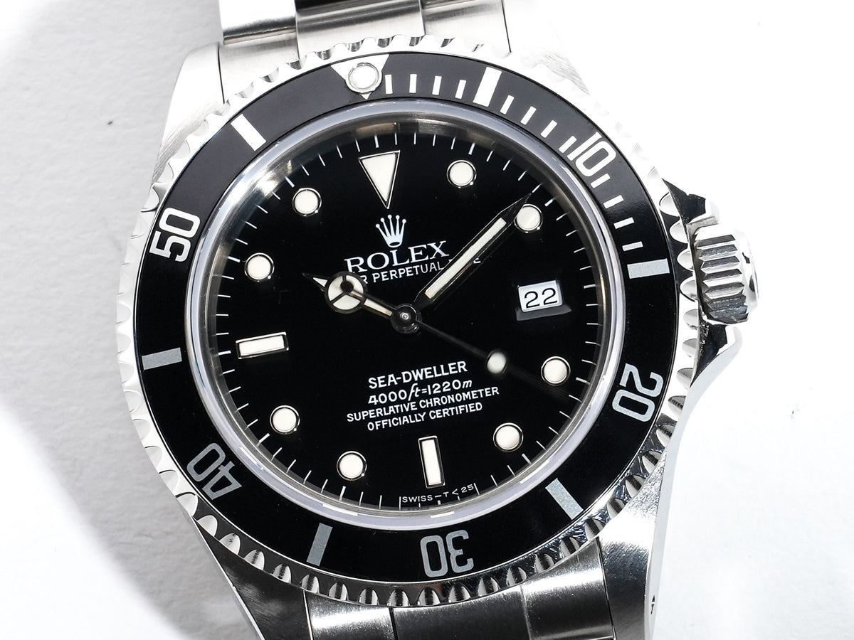 ロレックス シードゥエラー Ref.16600 ステンレススチール ブラック文字盤 中古 p7xcj9xw