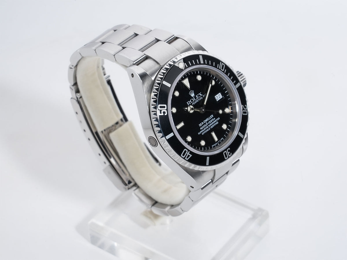 ロレックス シードゥエラー Ref.16600 ステンレススチール ブラック文字盤 中古 p7xcj9xw