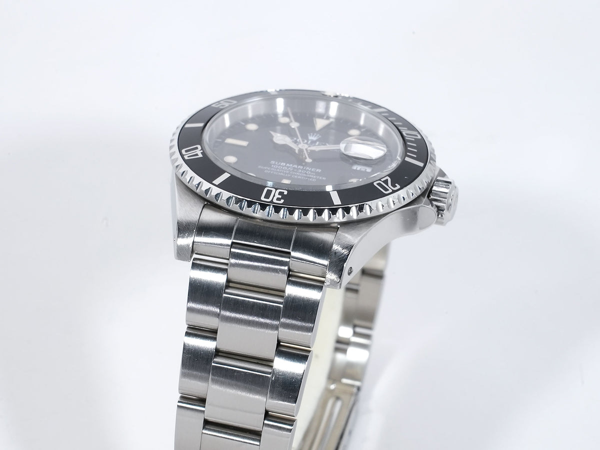 ロレックス サブマリーナー デイト Ref.16610 ステンレススチール ブラック文字盤 中古 86w7nfnp