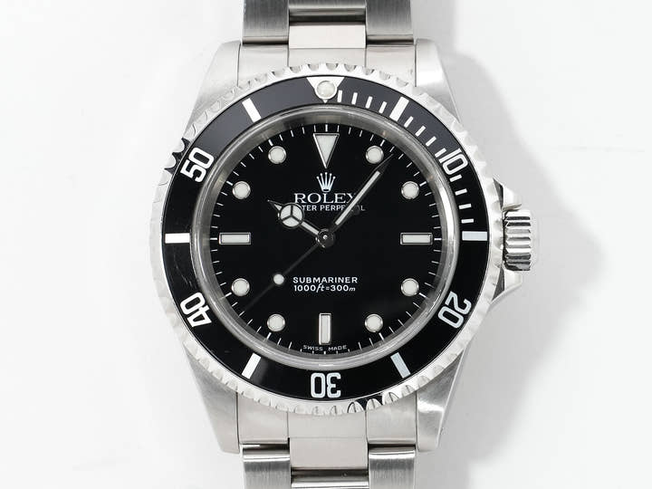 Rolex Submariner No-Date Ref.14060 Stainless Steel Black Dial Pre-owned 3fwjyvui