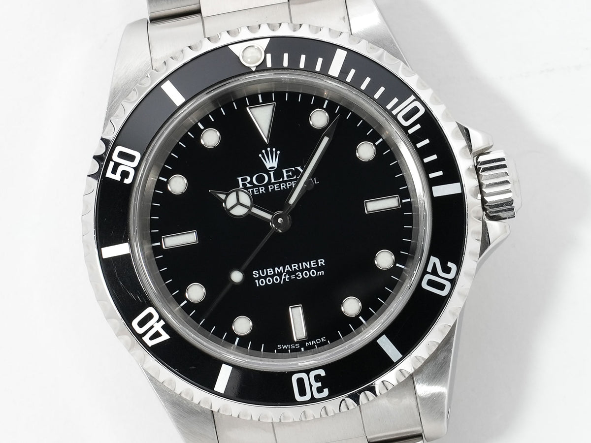 Rolex Submariner No-Date Ref.14060 Stainless Steel Black Dial Pre-owned 3fwjyvui