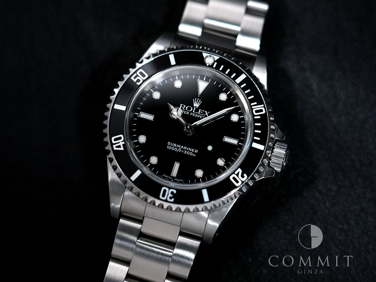 Rolex Submariner No-Date Ref.14060 Stainless Steel Black Dial Pre-owned 3fwjyvui