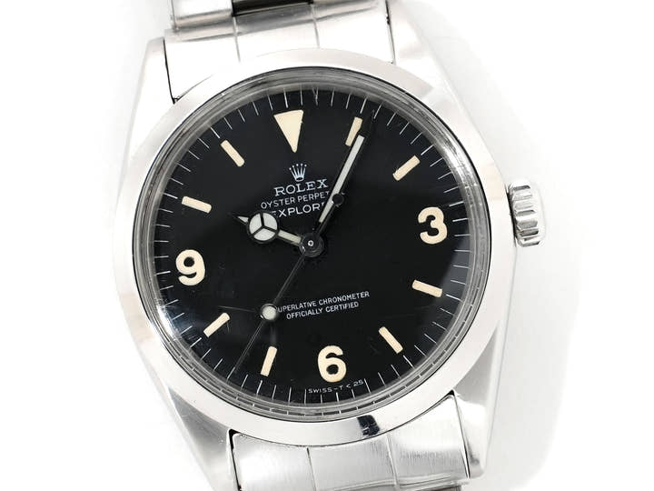 ロレックス エクスプローラーI Ref.1016 ステンレススチール ブラック文字盤 中古 jp6xdqyi