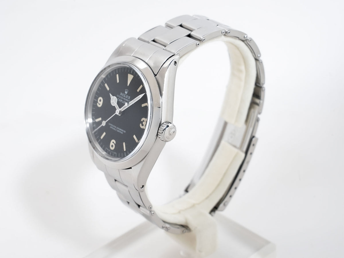 ロレックス エクスプローラーI Ref.1016 ステンレススチール ブラック文字盤 中古 jp6xdqyi