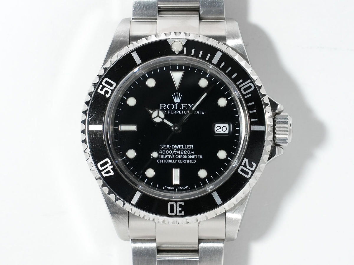 ロレックス シードゥエラー Ref.16600 ステンレススチール ブラック文字盤 中古 j2yzvwfj