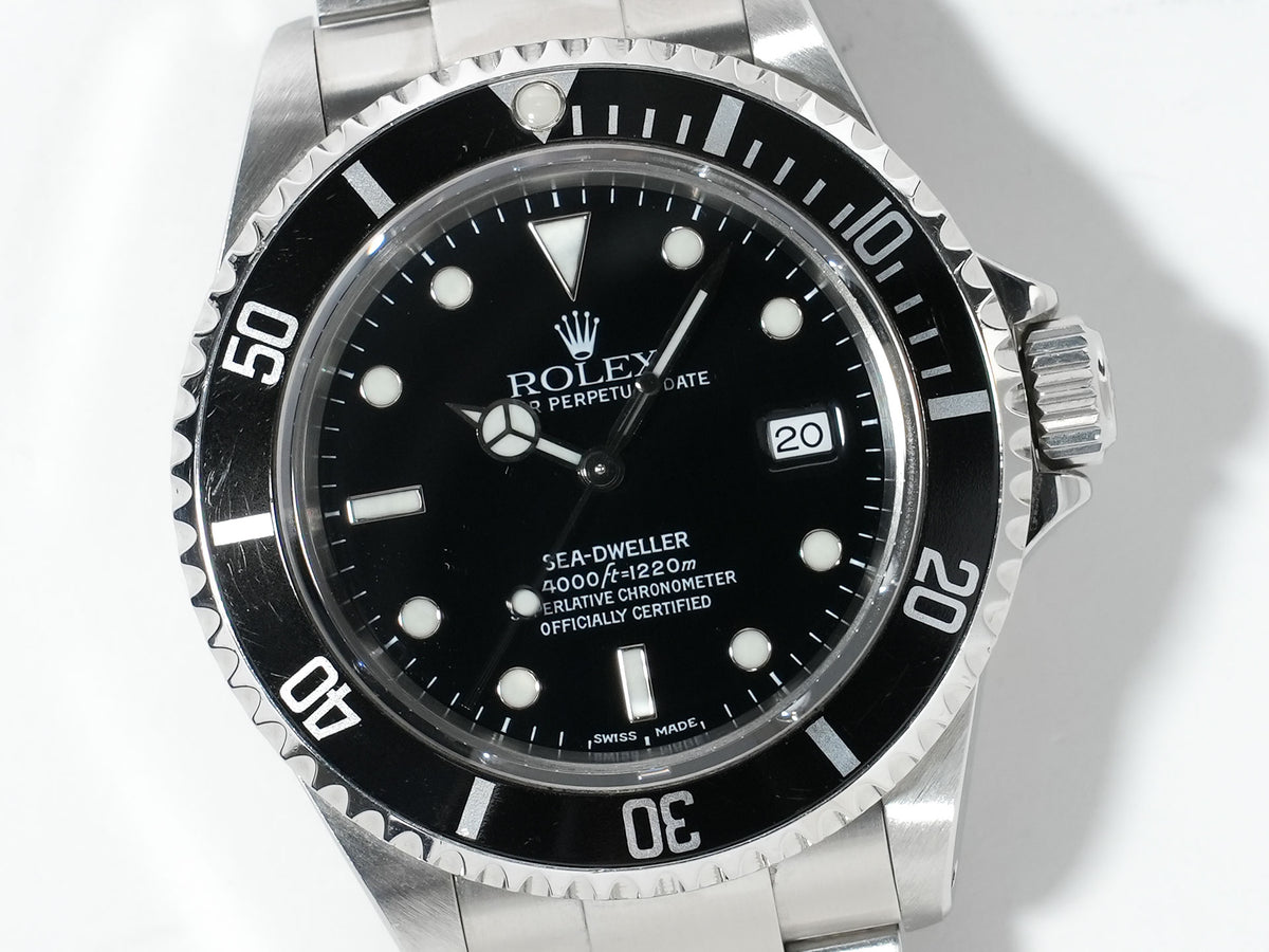 ロレックス シードゥエラー Ref.16600 ステンレススチール ブラック文字盤 中古 j2yzvwfj